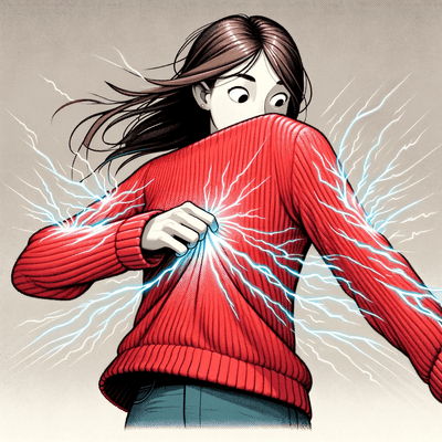 Come rimuovere l'elettricità statica dai vestiti?